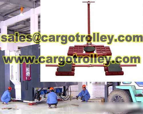 Heavy Duty Machine Roller Skates