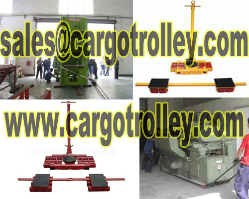 Heavy Machinery Moving Skates