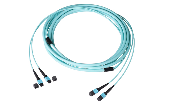 MPO to LC Fiber Optic Fan-Out Jumper