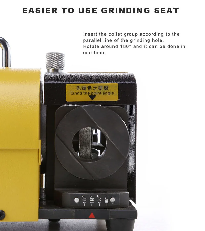 Grinding seat operation diagram