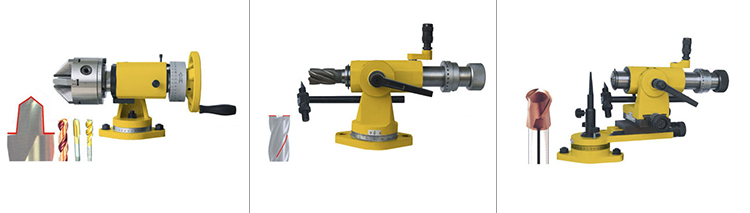 Universal tool grinder machine setup