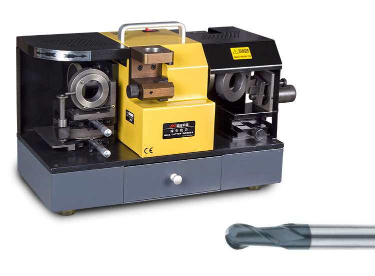 Front view of the ball mill grinding machine