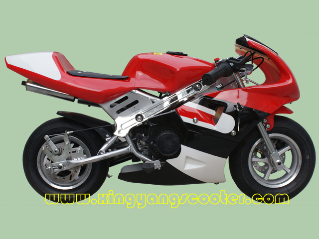 Miniature Pocket Bike with 49cc Engine