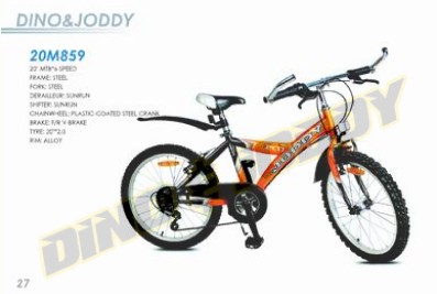 20-Speed Mountain Bicycle with Steel Frame