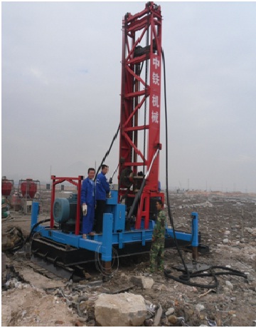 Mud Curing Piling Machine for Land Reclamation