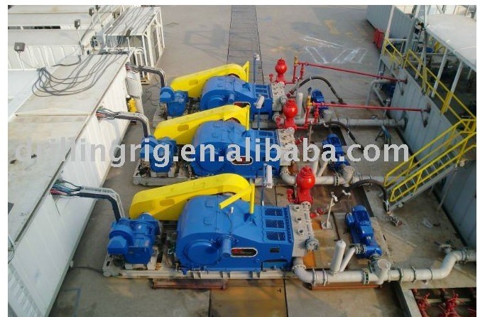Mud Pump Package with AC Motor