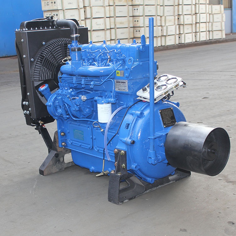 multi-cylinders diesel engine with pulley and clutch for agriculture irrigation and cement - Image 2