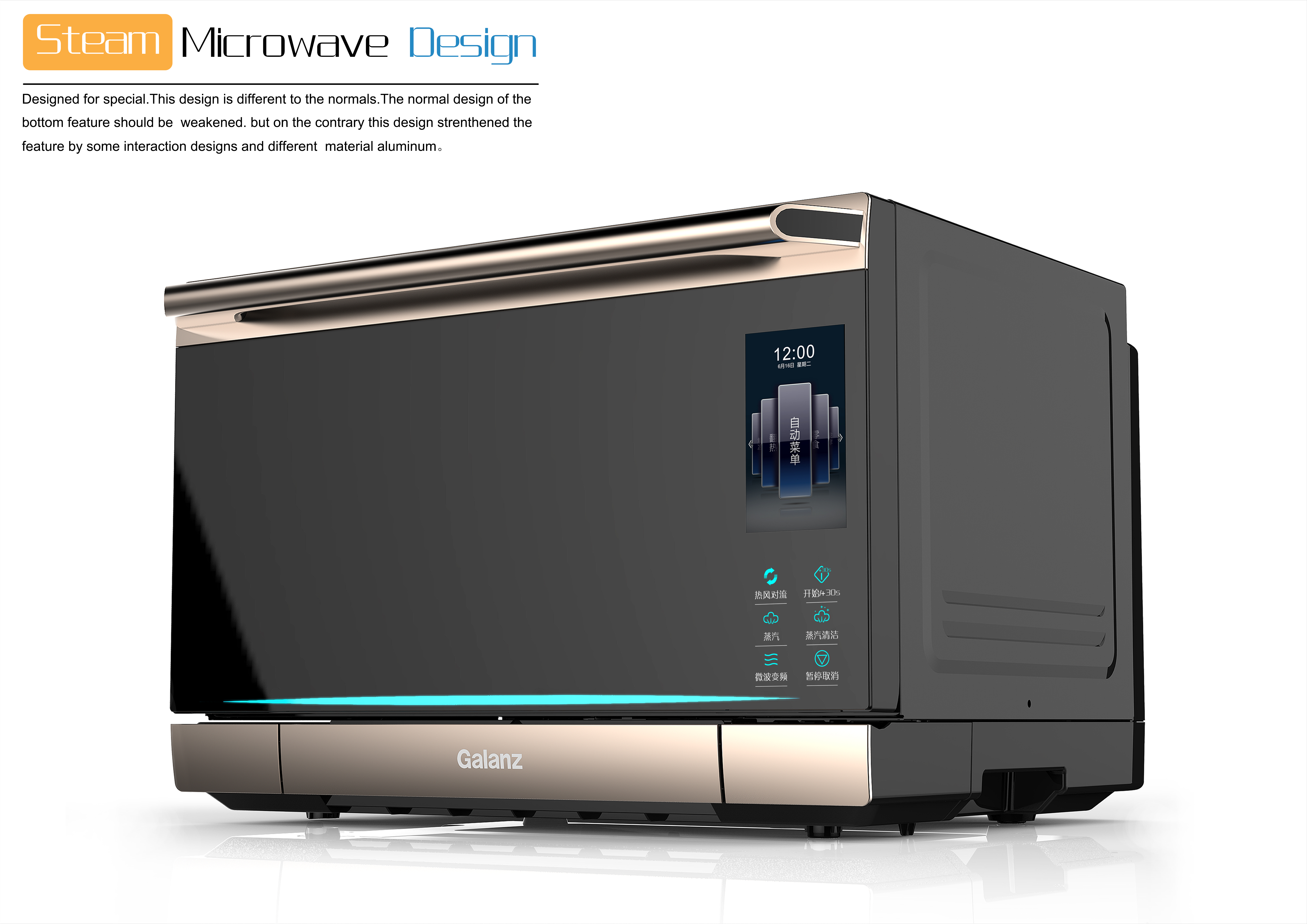Multi-Mode Convection Steam Microwave Oven