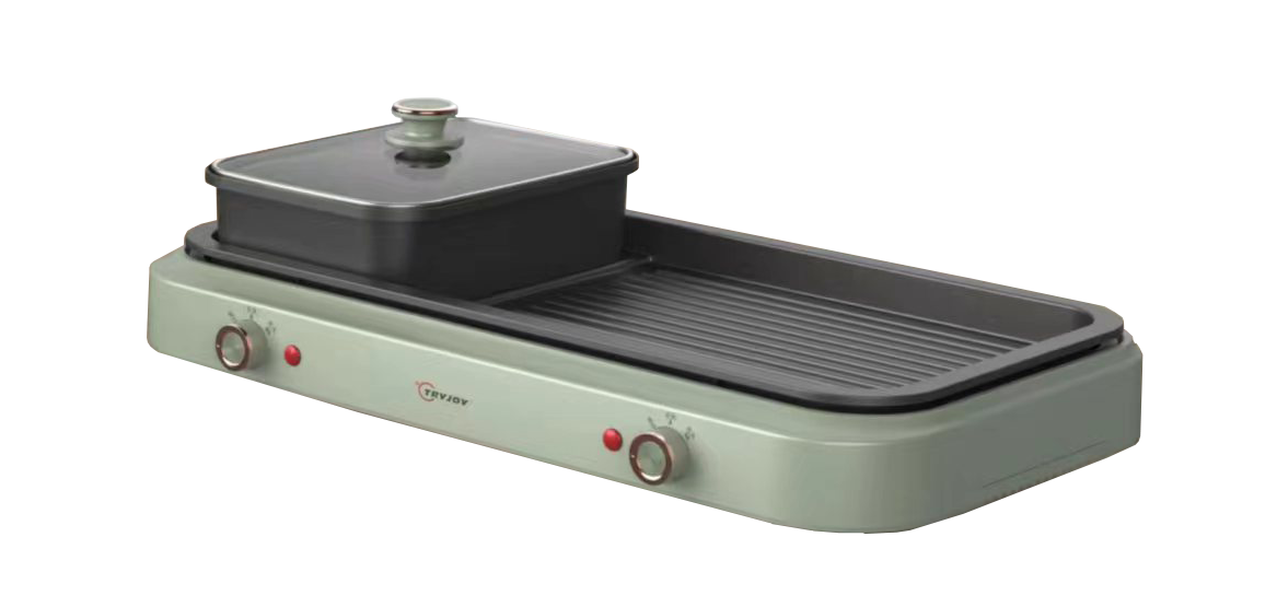 Multifunctional Electric BBQ Grill with Hot Pot