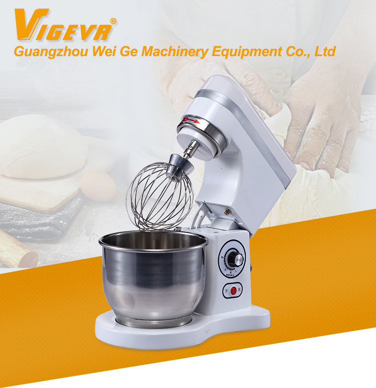Close up of variable speed control knob on food mixer