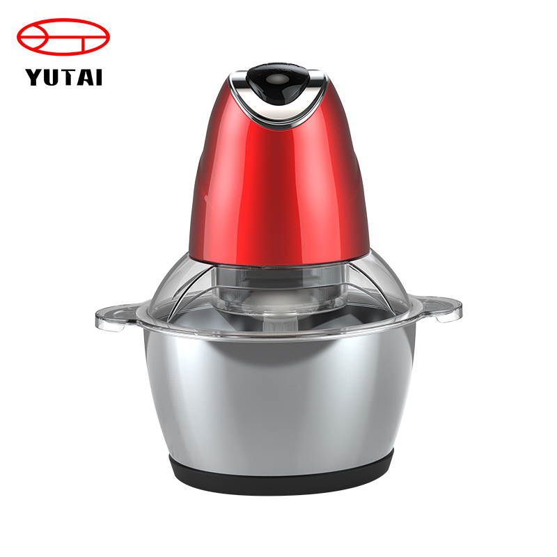 Electric Food Chopper with Glass Bowl