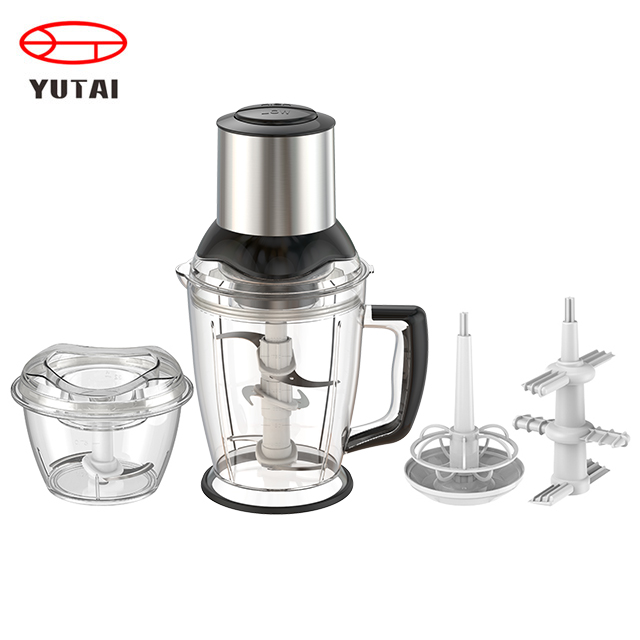 Electric Food Chopper with Glass Bowl
