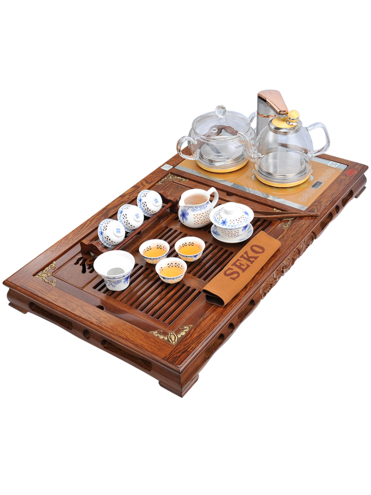 Multifunction tea tray with electric tea maker - Image 2
