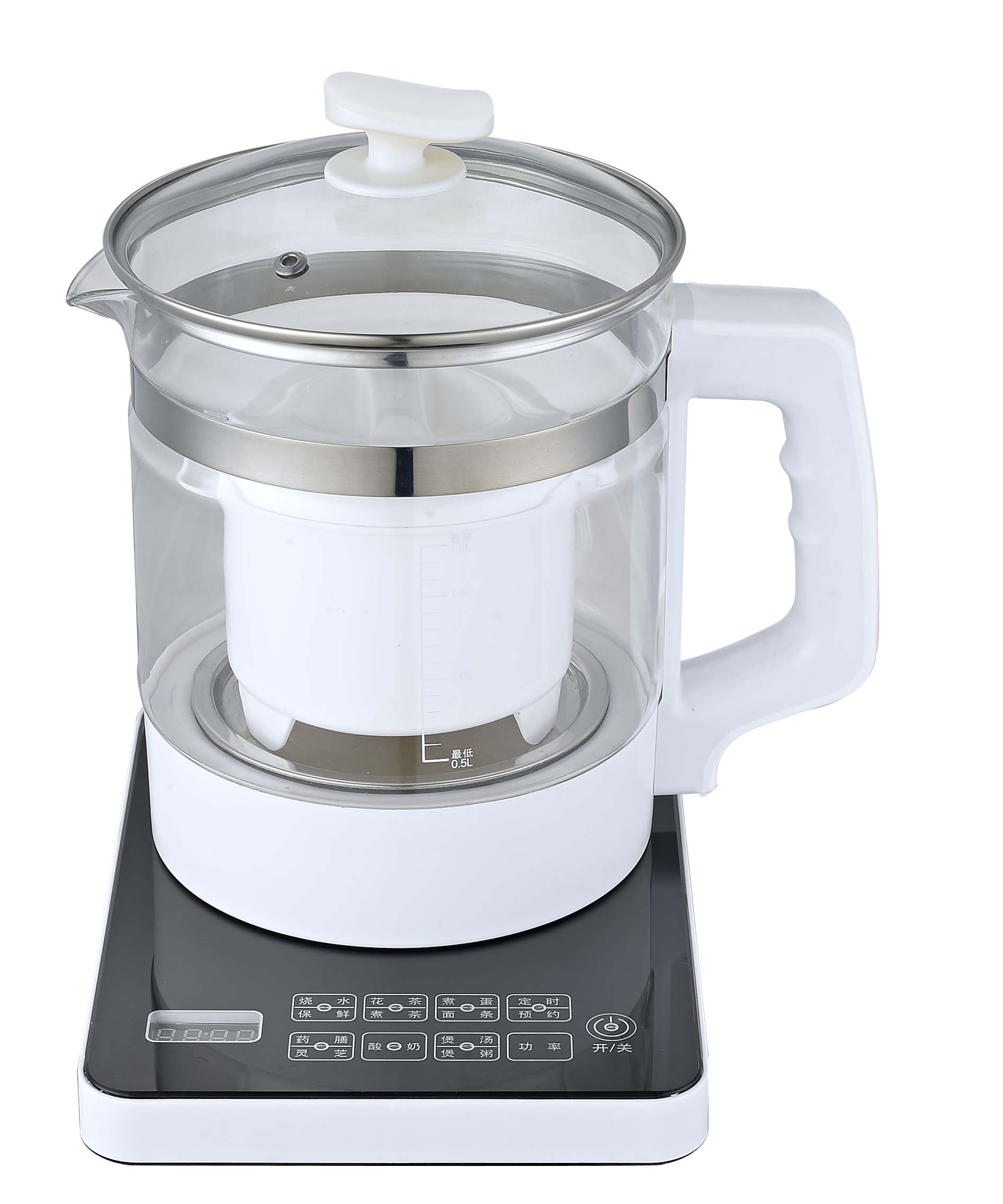 Multifunctional Electric Glass Health Pot - Image 3