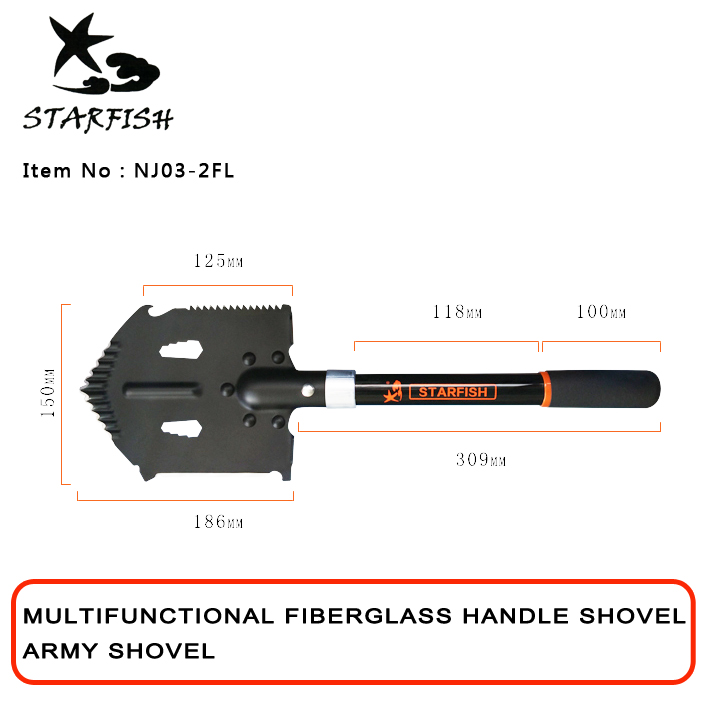 Multifunctional Fiberglass Handle Shovel