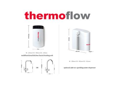 Multifunctional Kitchen Faucet with Optional Sparkling Water Dispenser
