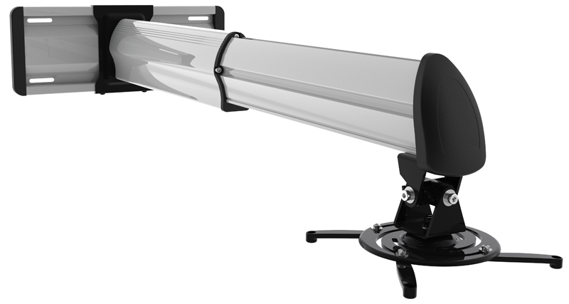 Adjustable Length Aluminum Projector Mount