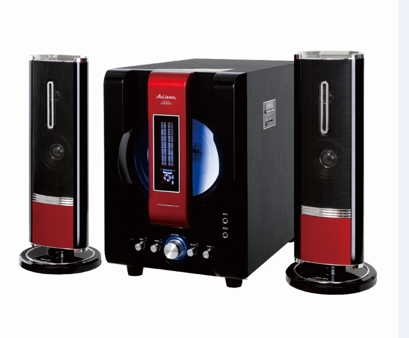 Dual 12-inch Powered Stage Speaker with FM, USB, SD, and Equalizer