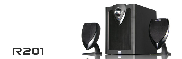 Multimedia Speaker System with Adjustable Bass