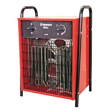 Munters&Sial Portable Fan, Infrared, Quartz Electric Heater - Image 3