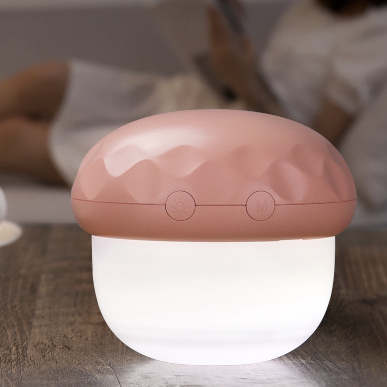 Mushroom LED Projection Night Light