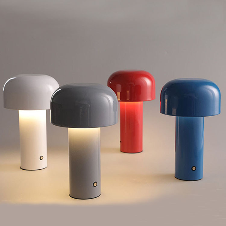 Mushroom usb rechargeable table light creative portable bedroom night light - Image 3