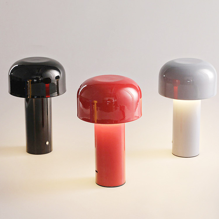 Mushroom usb rechargeable table light creative portable bedroom night light - Image 2