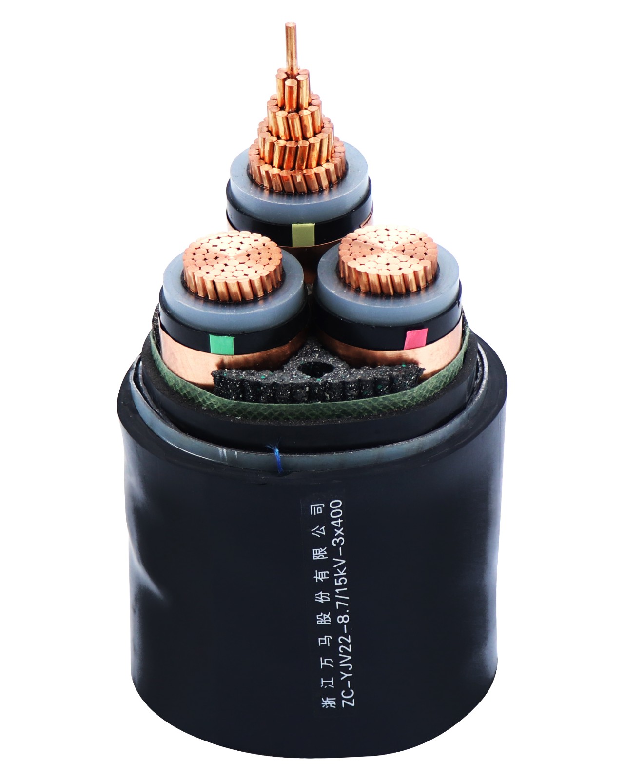 MV Cable 3 Core Armoured XLPE Copper Power Cable 3x400mm2 - Image 3