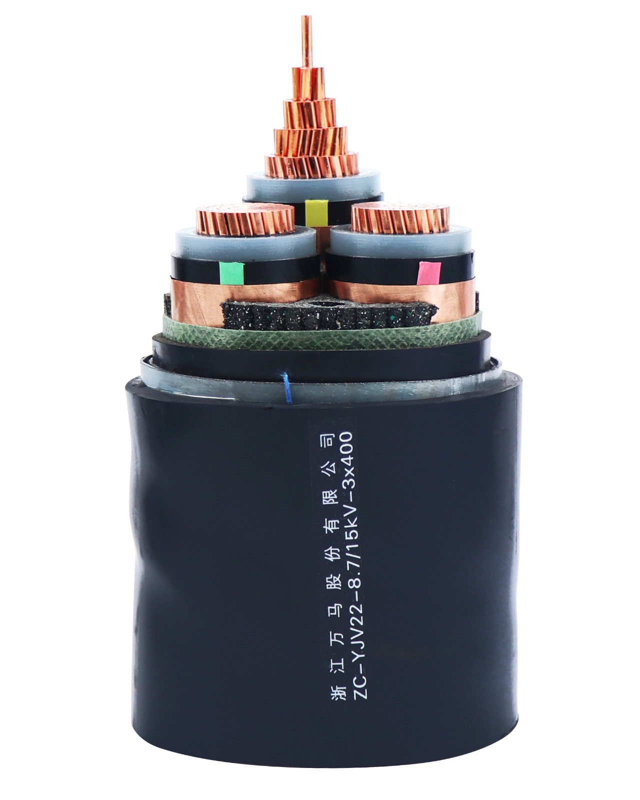 MV Cable 3 Core Armoured XLPE Copper Power Cable 3x400mm2 - Image 2