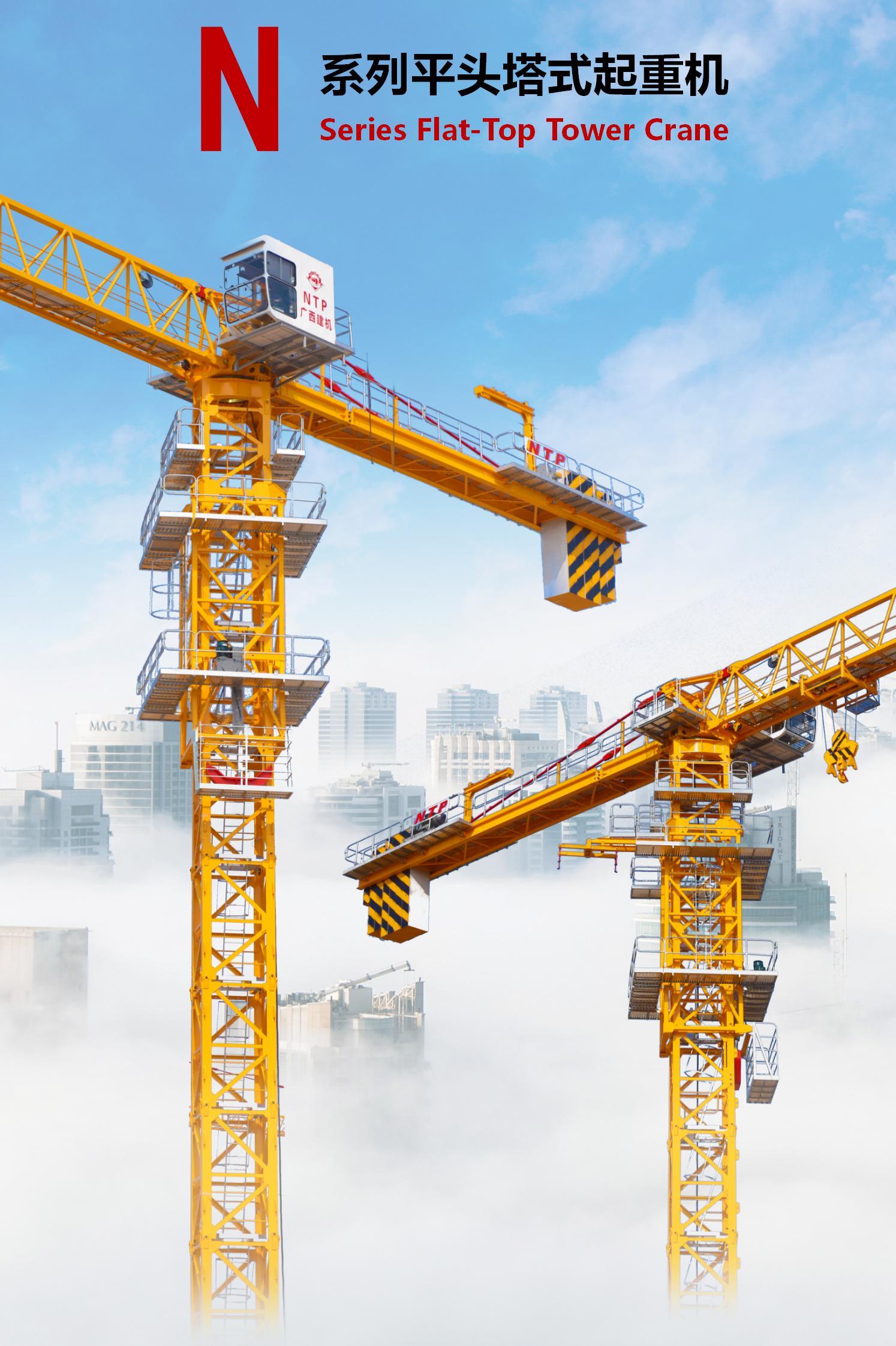 N series flat top tower crane overview
