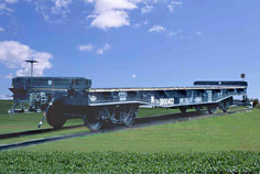 Flat Wagon for Heavy Loads