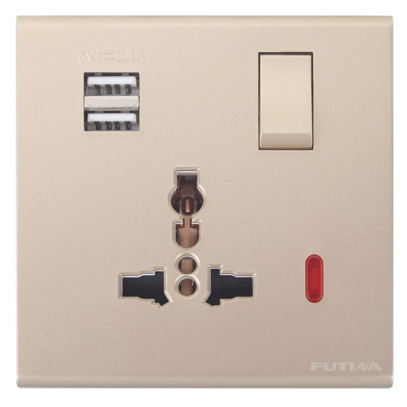 N21 series frameless switch socket outlet - Image 2