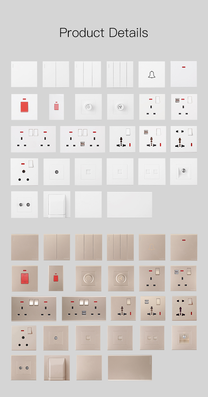 Variety of available configurations for the N21 series