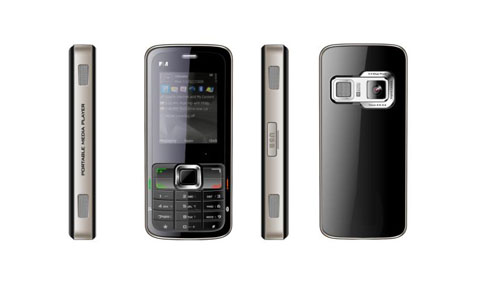 Mobile Phone with Numeric Keypad and Dual Camera