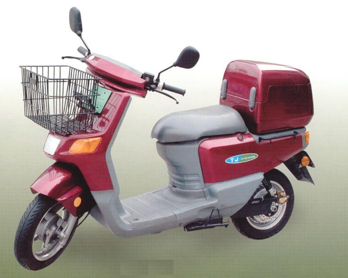 Electric Commuter Motorcycle with Storage