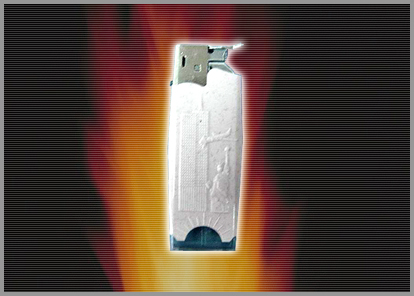 Embossed Classical Scene Lighter