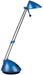 Adjustable Blue Desk Lamp