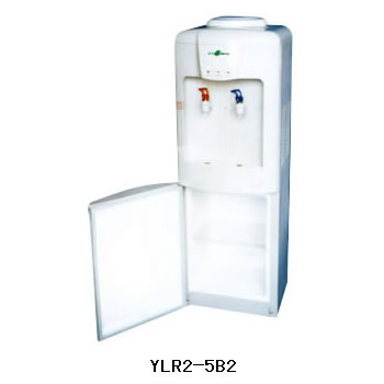 Freestanding Hot and Cold Water Dispenser with Refrigerator