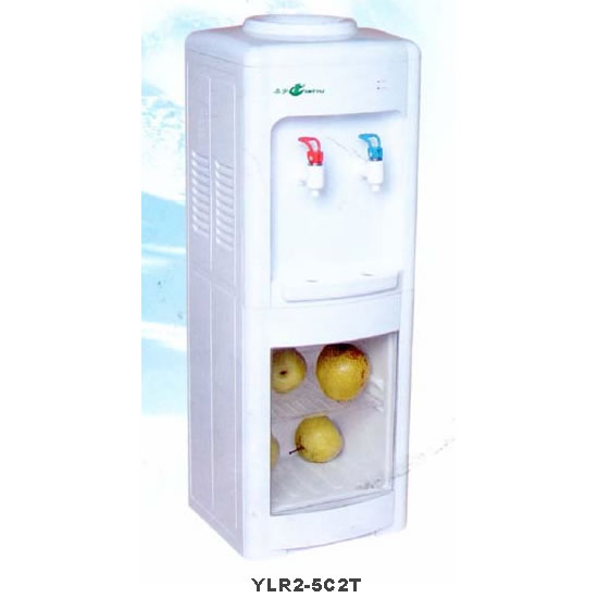 Freestanding Hot and Cold Water Dispenser with Storage