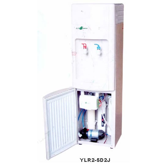 Floor-Standing Hot and Cold Water Dispenser with Filtration
