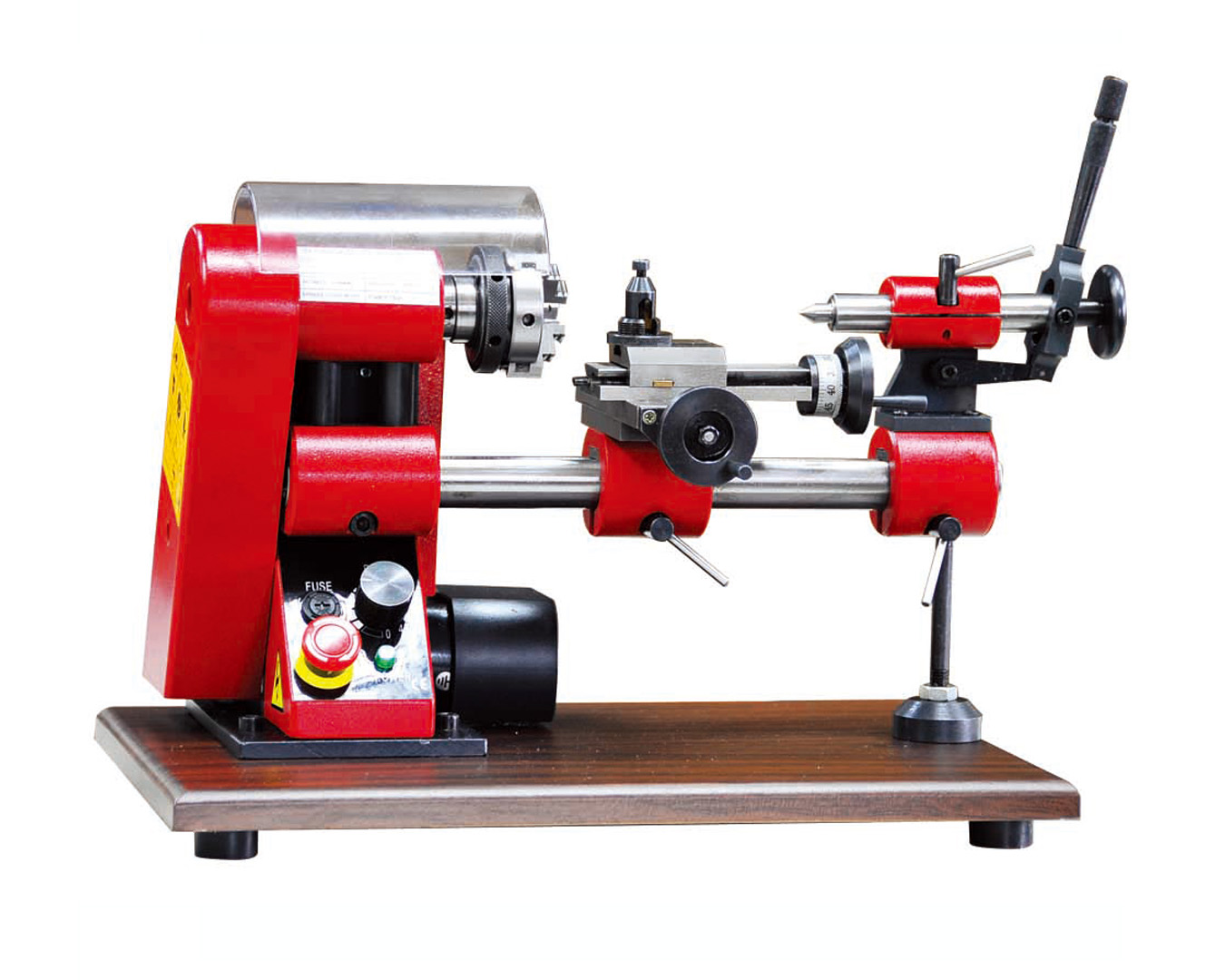 Compact Precision Lathe for Small-Scale Machining