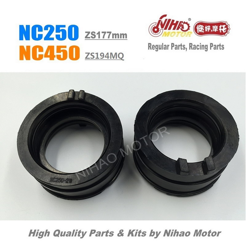 Carburetor connection pipe hose for Zongshen NC250 engines
