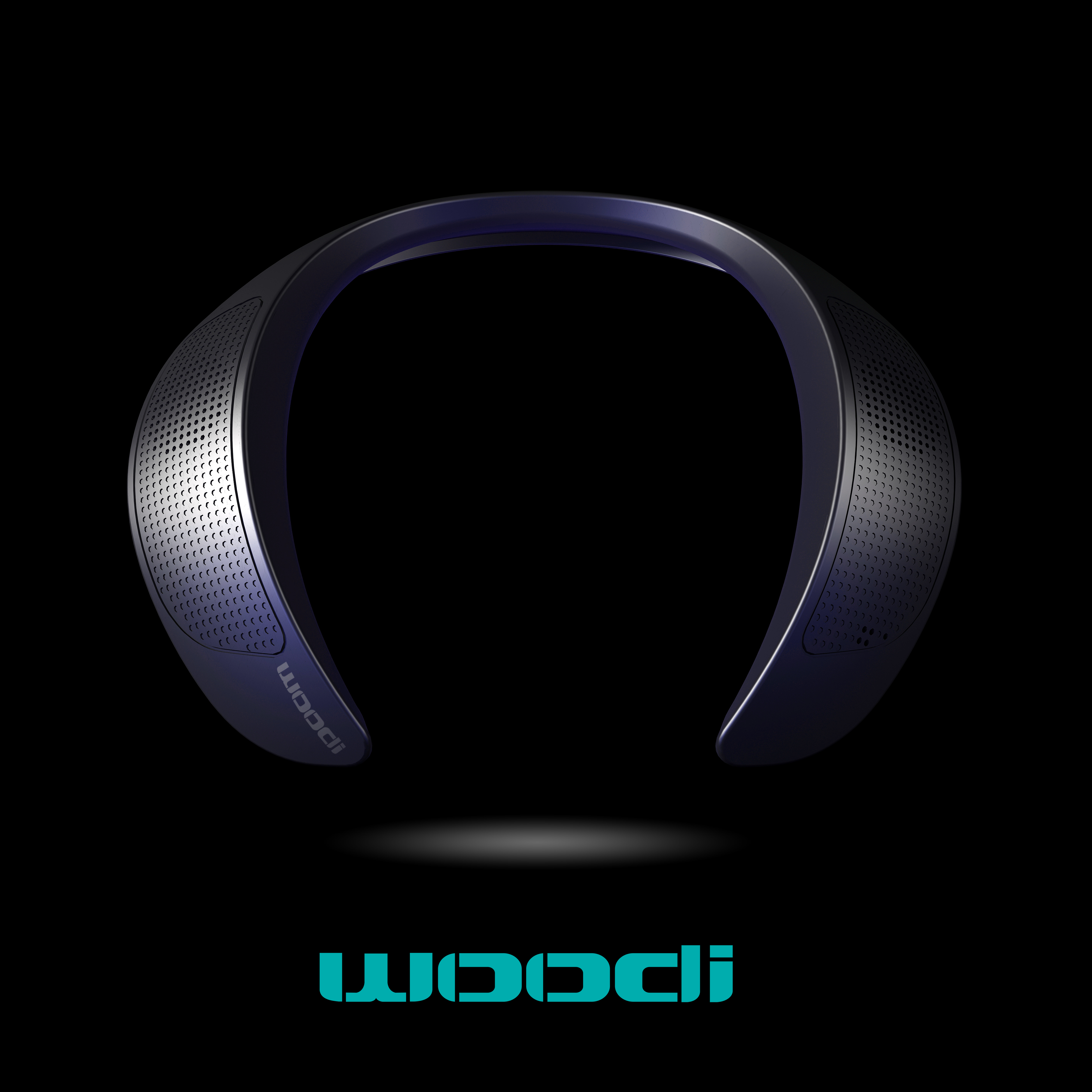 Neckband Wearable Bluetooth Speaker - Image 2