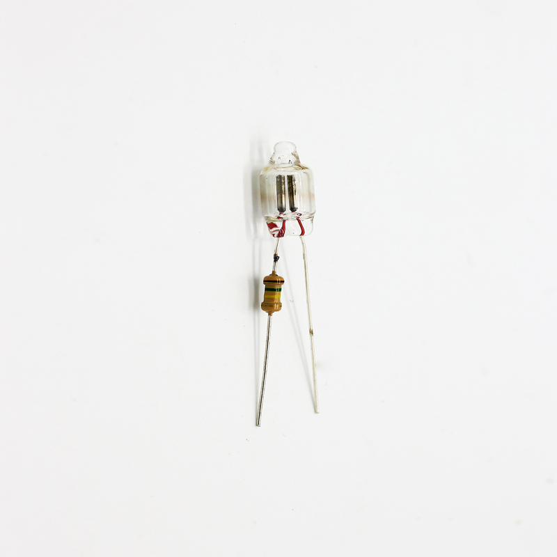 neon lamp butt welded with resistor - Image 2
