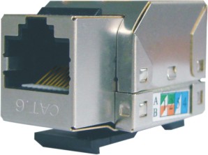 Cat 6 RJ45 Keystone Jack