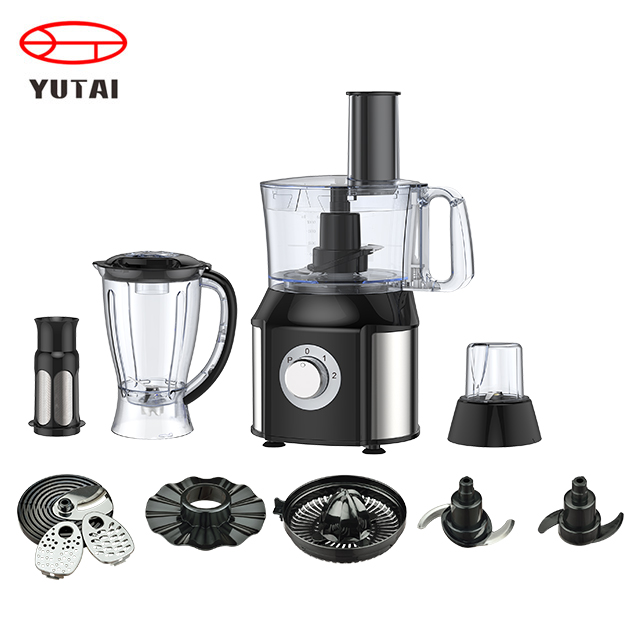 Multifunction Electric Food Processor with Blending and Juicing Capabilities