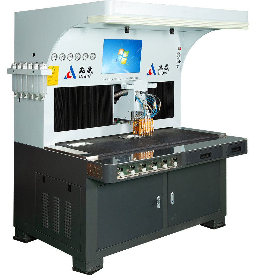 Automatic Multi-Color Dispensing Machine for Badges and Signs