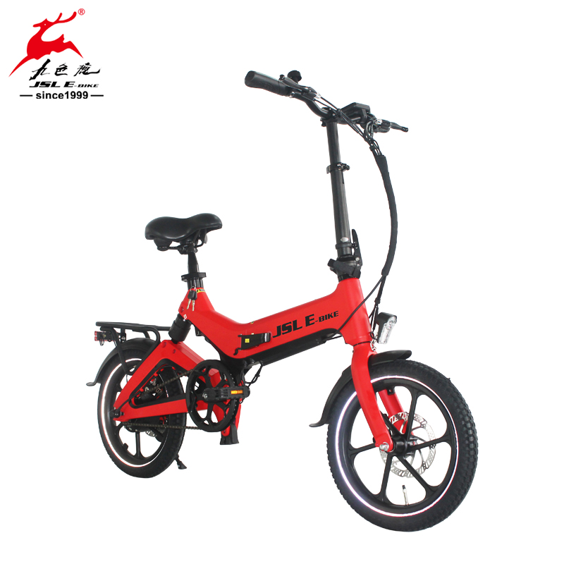 New Arrival 16" Mag Alloy Rear Suspension Folding Electric Bicycle(High-End) - Image 2