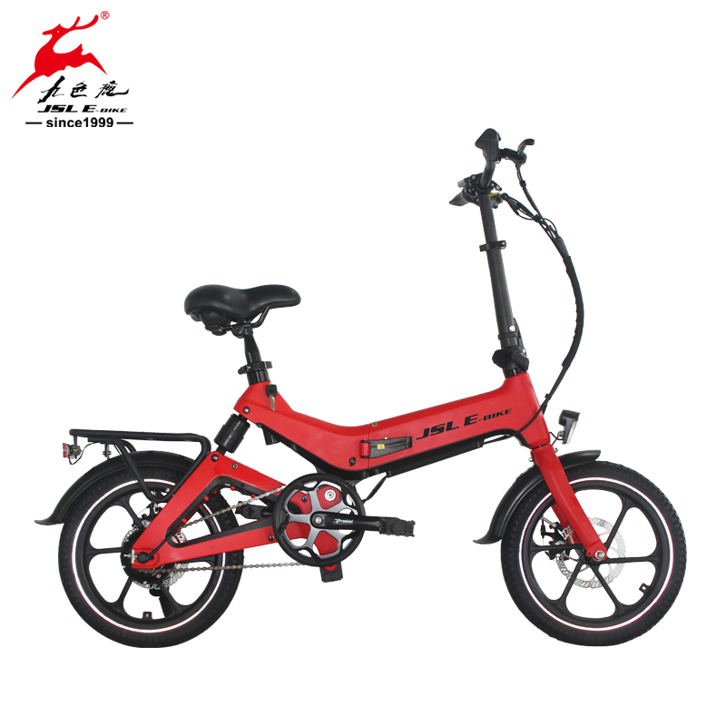 New Arrival 16" Mag Alloy Rear Suspension Folding Electric Bicycle(Low-End) - Image 3