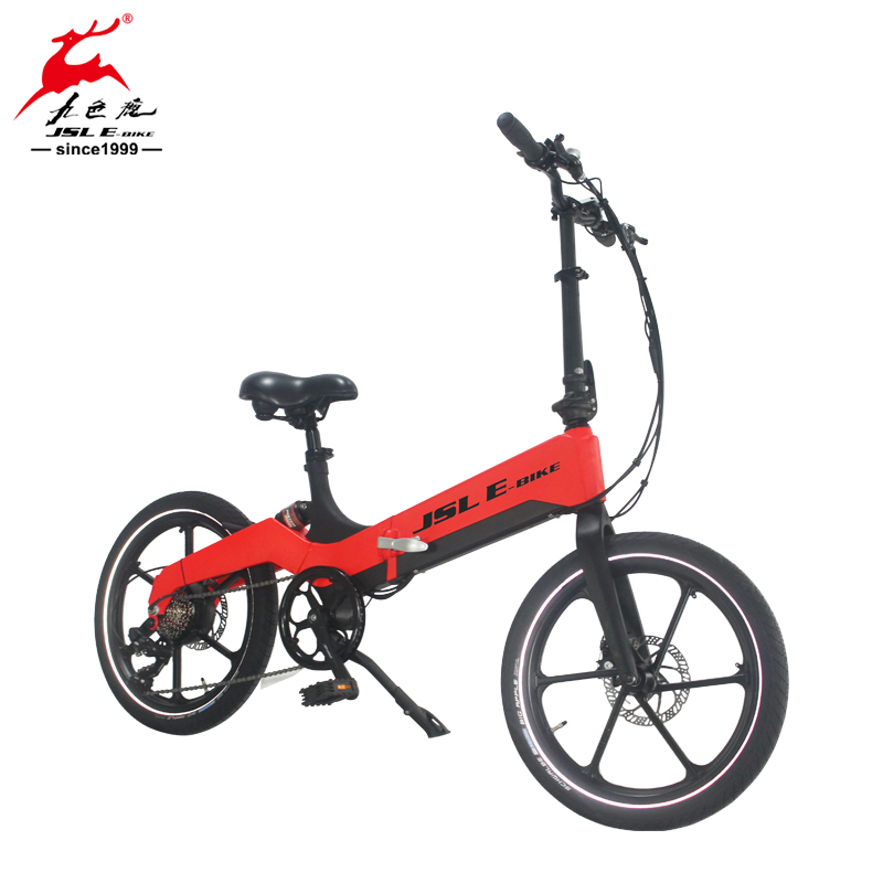 New Arrival 20" Mag Alloy Rear Suspension Folding Electric Bicycle - Image 2